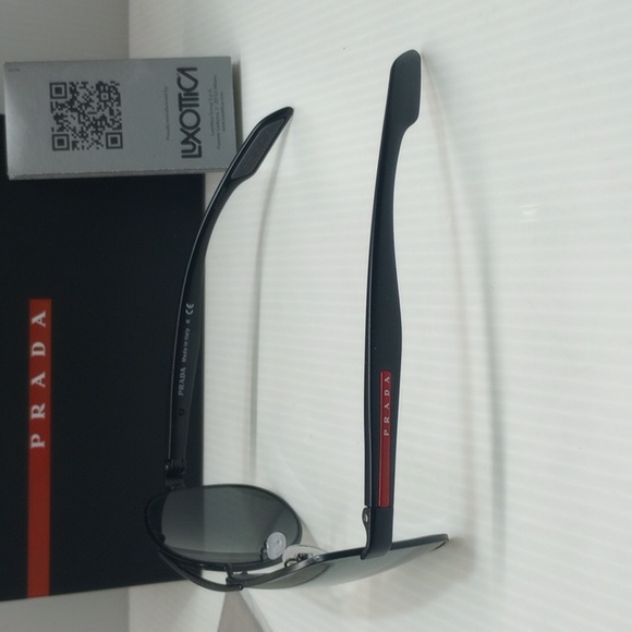 Prada sunglasses sps 53p black frame made in Italy - Picture 4 of 8